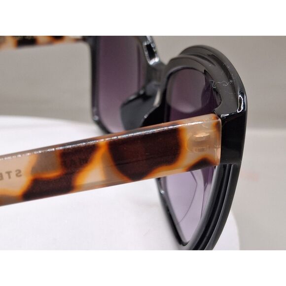 Black and Tortoise MSR215 OXOAT +2.0 Readers Sunglasses by Martha Stewart - Picture 8 of 16